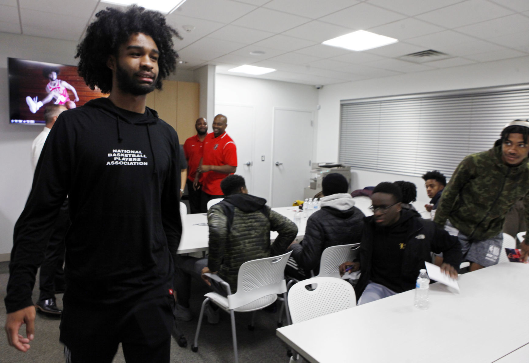 Coby White visits Phillips Chevrolet of Lansing